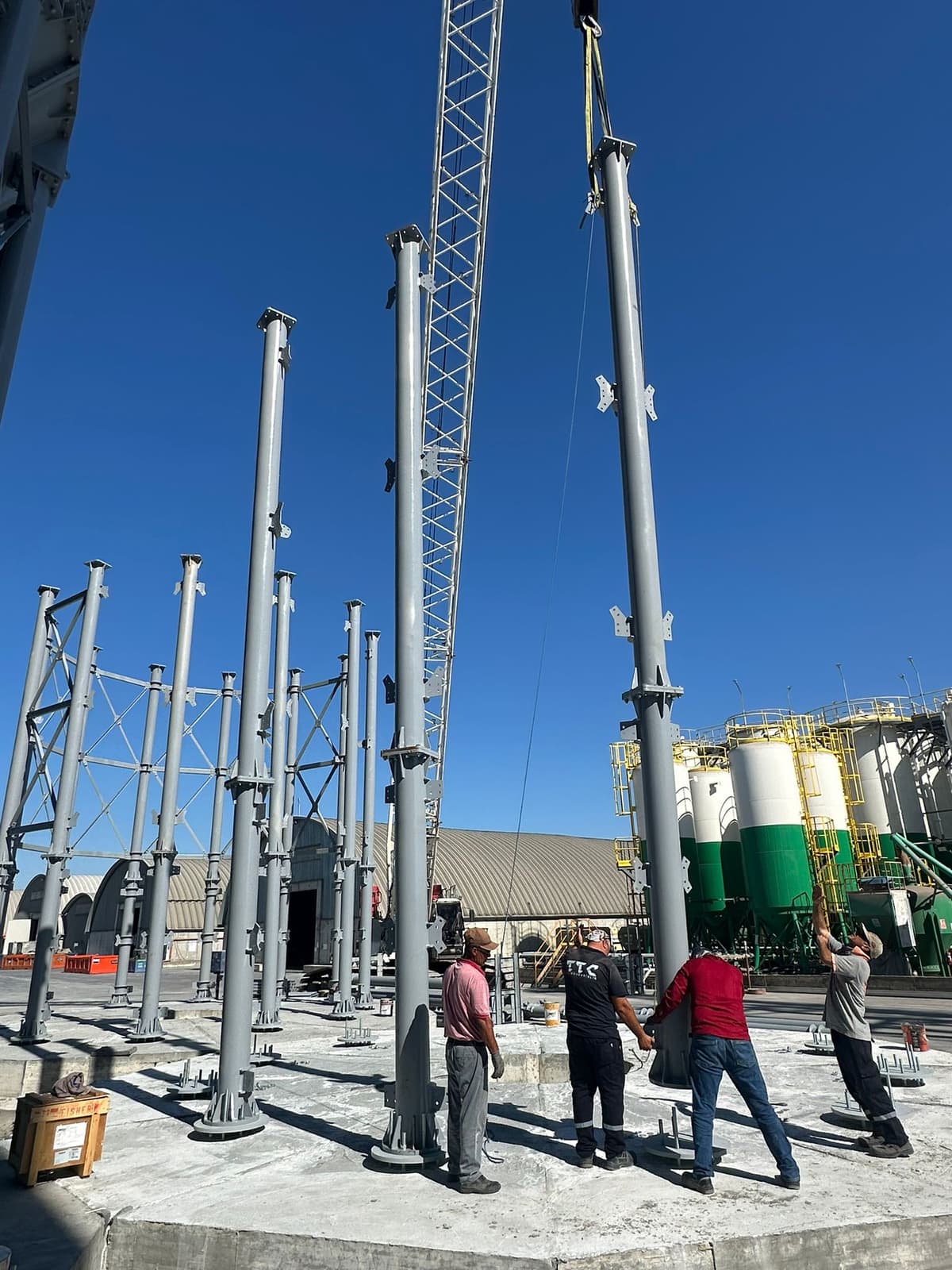 Cement handling project