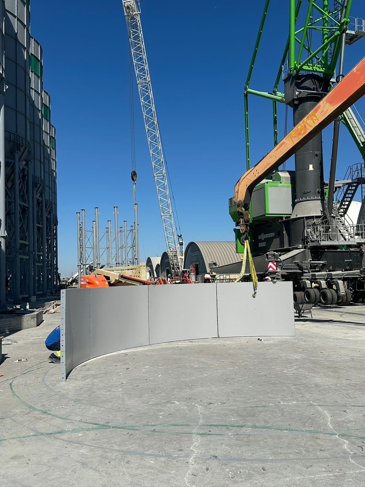 Cement handling project
