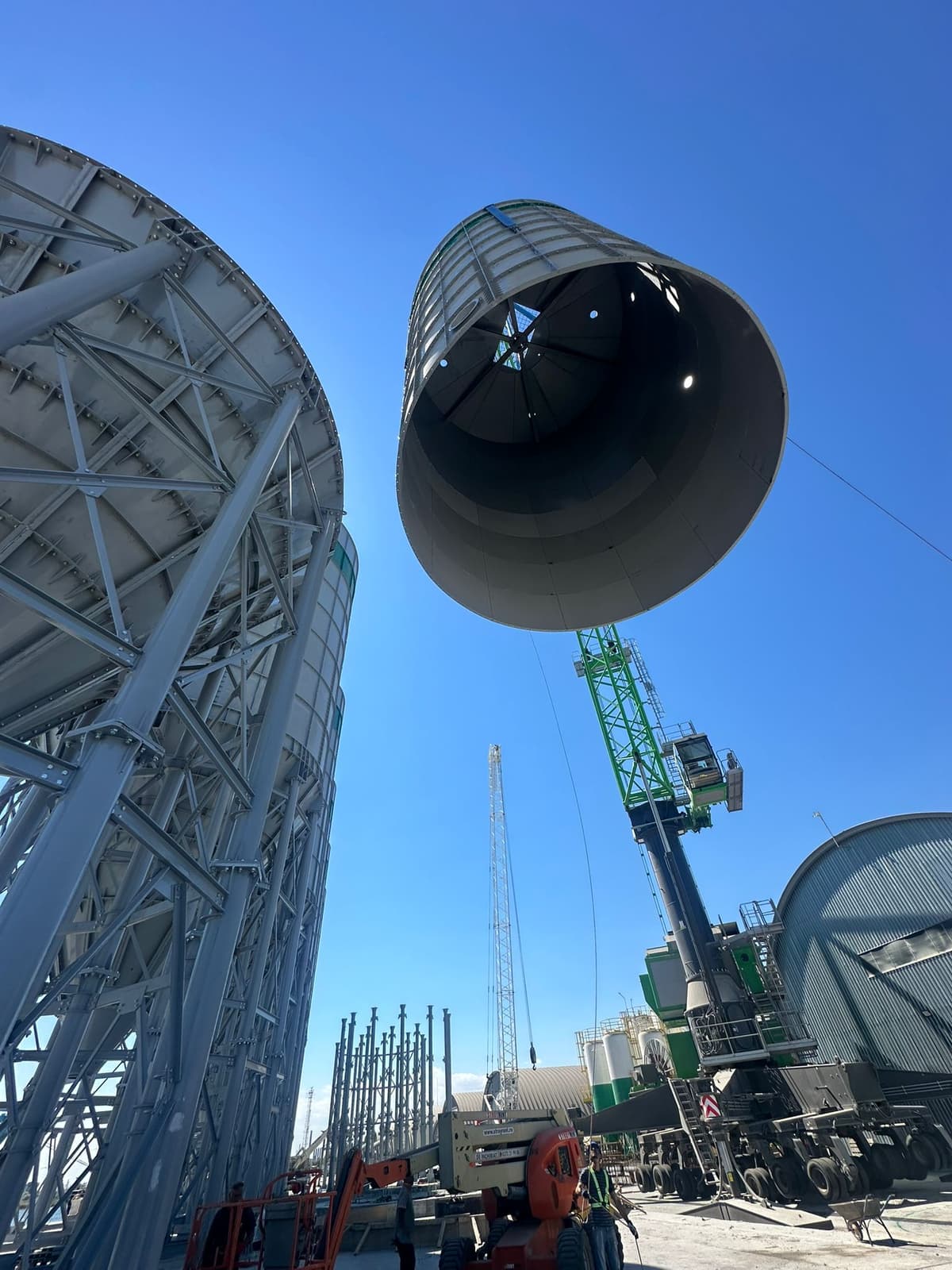 Cement handling project
