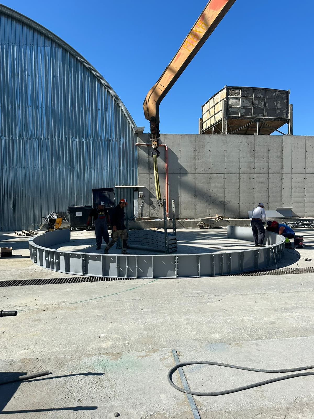Cement handling project