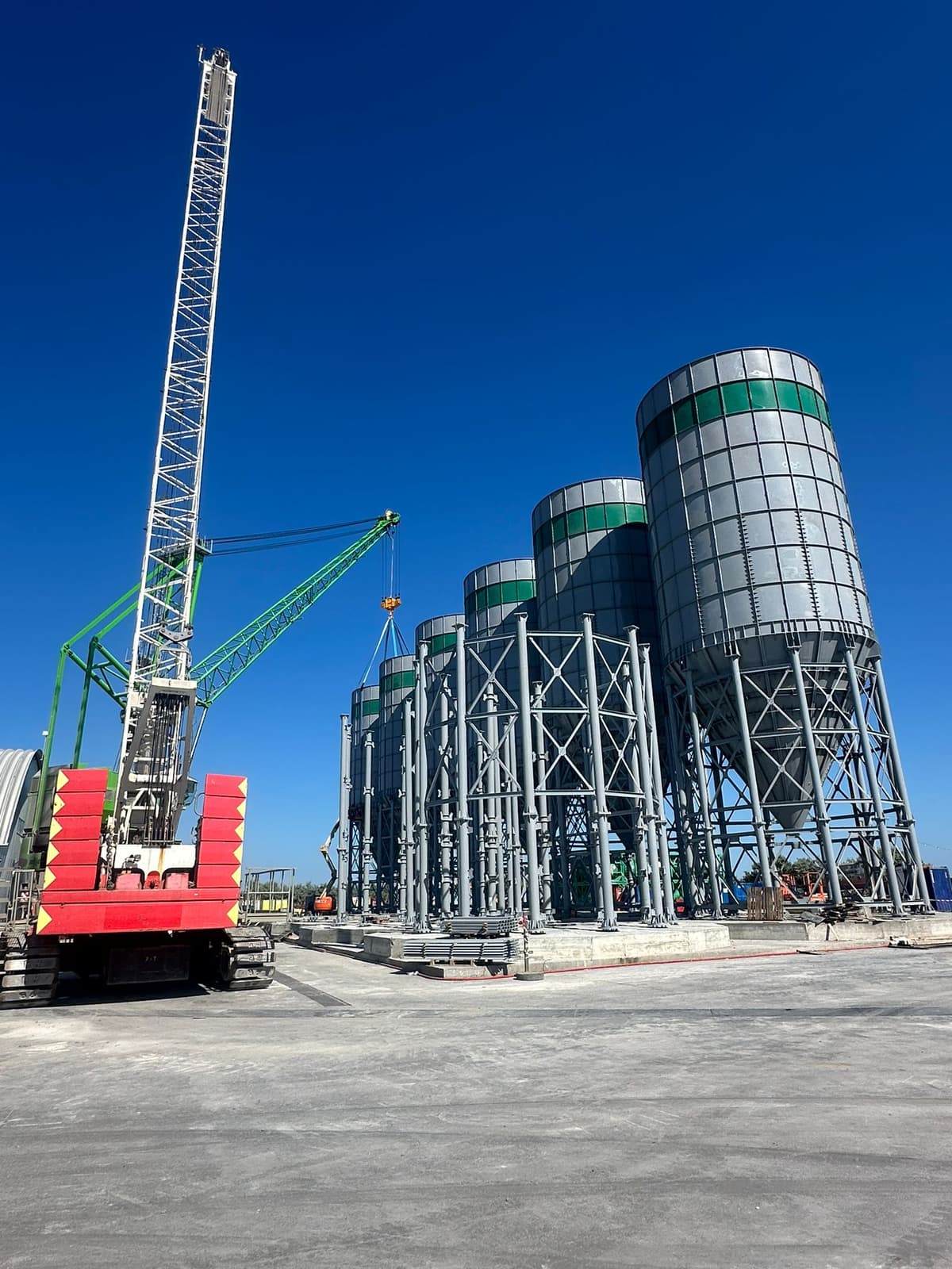 Cement handling project
