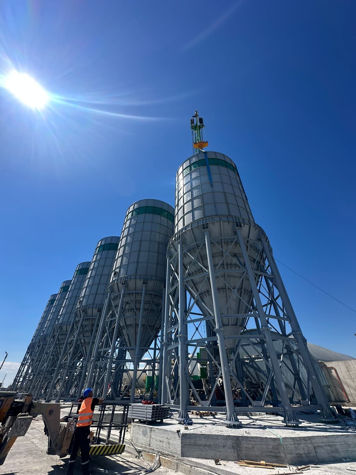 Cement handling project