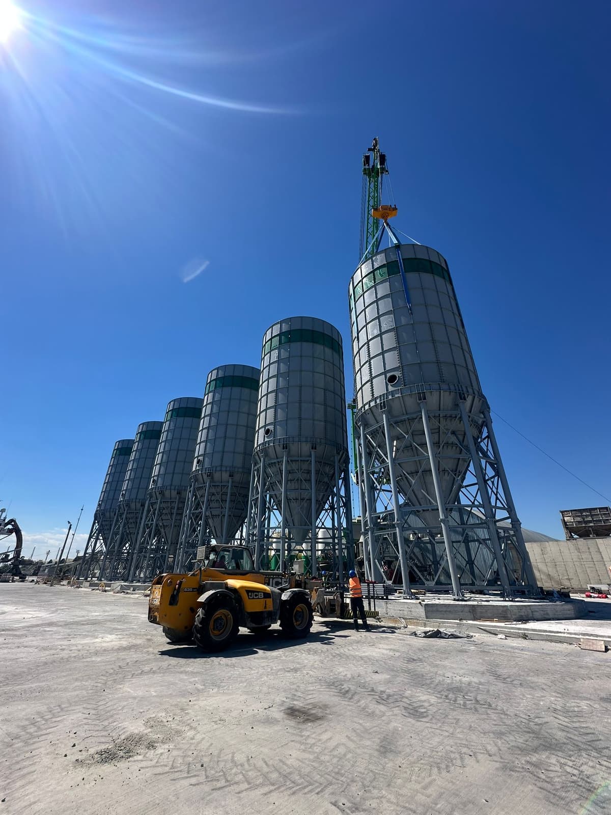 Cement handling project
