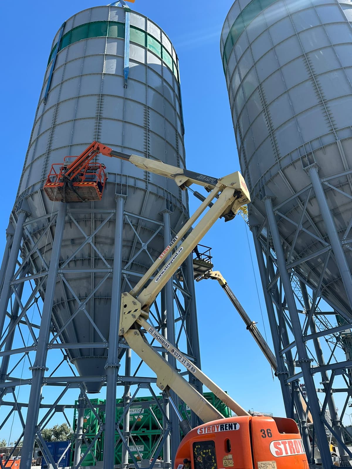 Cement handling project